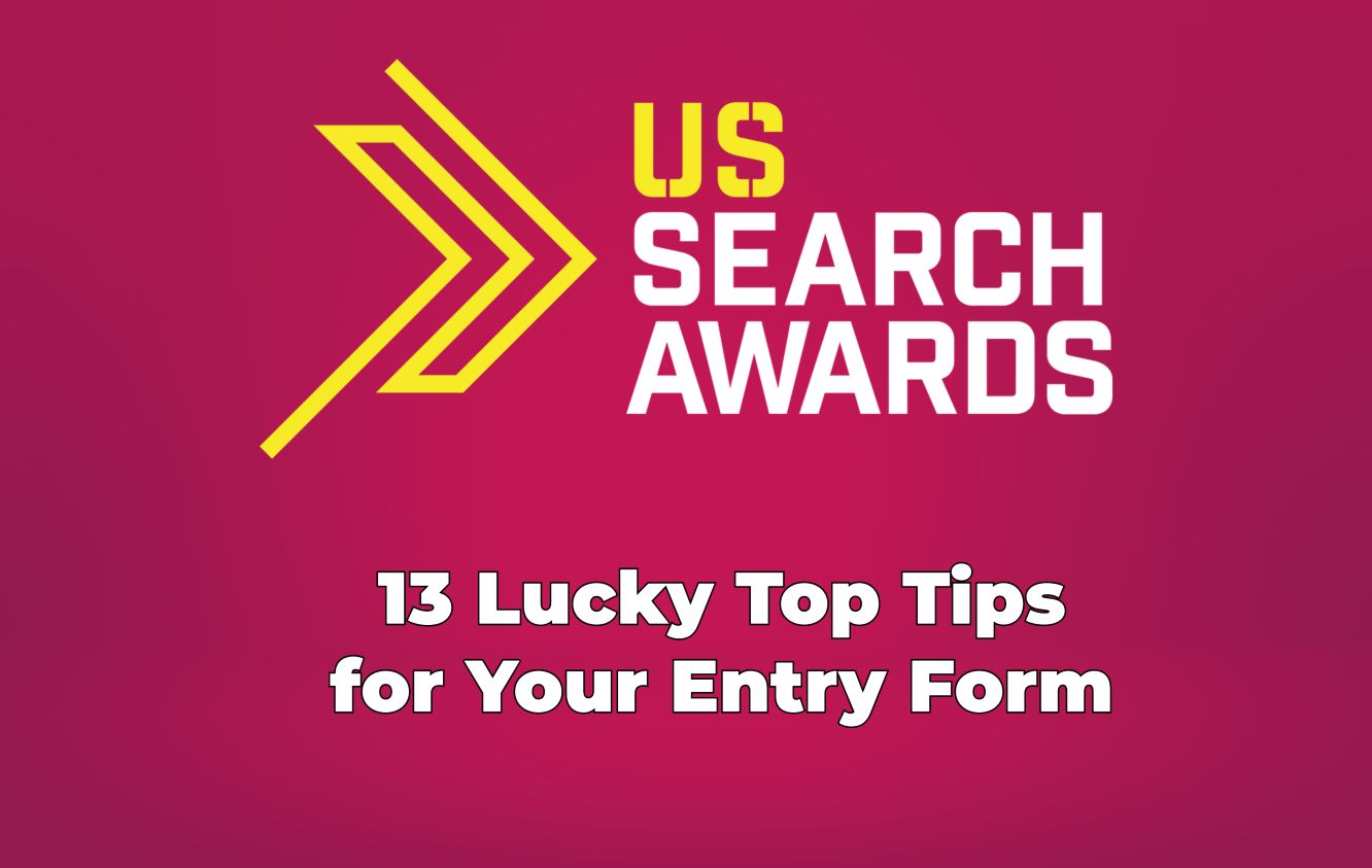 Image: 13 Lucky Tips for Search Award Success
